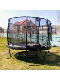 Батут EXIT Елегант Преміум 366 cm чорний